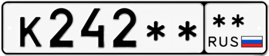 Купить гос номер К242** **