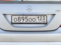 Фото автомобильного номера О895ОО 123
