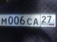 Фото автомобильного номера М006СА 27