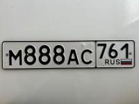 Фото автомобильного номера М888АС 761