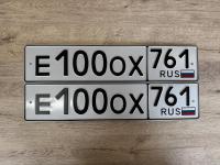 Фото автомобильного номера Е100ОХ 761