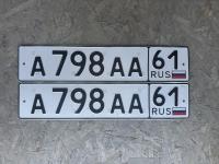 Фото автомобильного номера А798АА 61