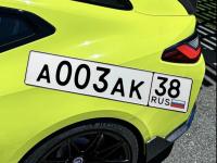 Фото автомобильного номера А003АК 38