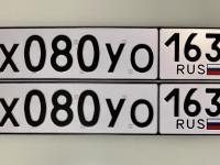 Фото автомобильного номера Х080УО 163