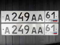 Фото автомобильного номера А249АА 61