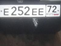 Фото автомобильного номера Е252ЕЕ 72