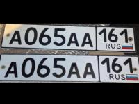 Фото автомобильного номера А065АА 161
