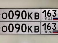 Фото автомобильного номера О090КВ 163