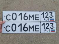 Фото автомобильного номера С016МЕ 193