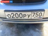 Фото автомобильного номера О200РУ 750