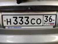 Фото автомобильного номера С333СО 36
