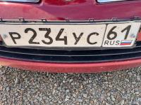 Фото автомобильного номера Р234УС 61