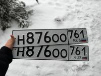 Фото автомобильного номера Н876ОО 761
