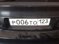 Фото автомобильного номера О606МК 193