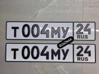 Фото автомобильного номера Т004МУ 24