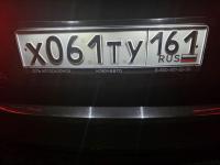 Фото автомобильного номера Х061ТУ 161