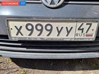 Фото автомобильного номера Х999УУ **
